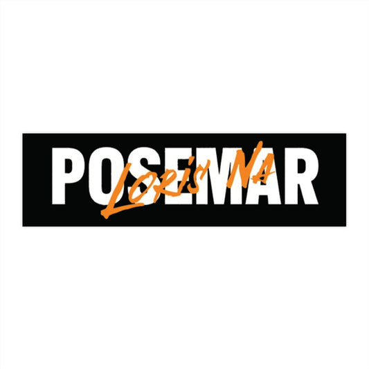 PoseMar LorisNa Bumper Stickers